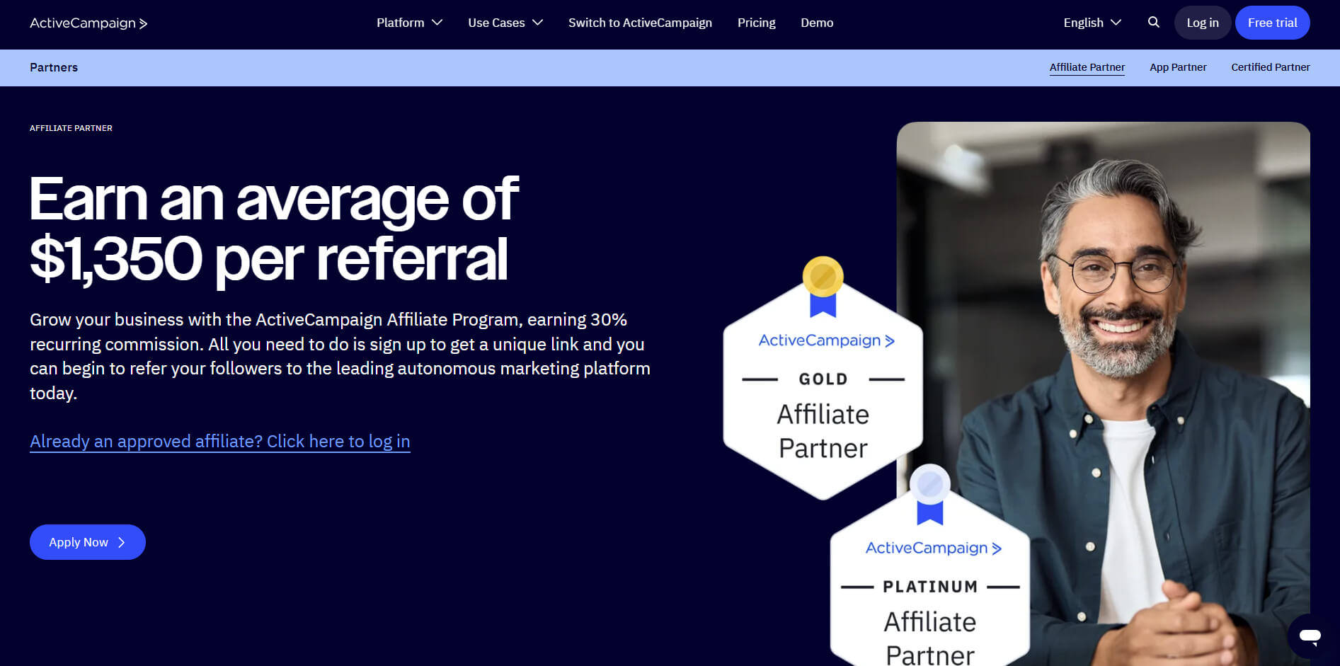 Active Campaign Affiliate Programm